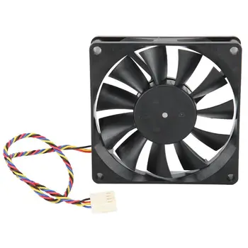 

8cm 12V 0.50A 5300rpm Cooling Fan 4 Wires PWM Temperature Control Cooler for Mainframe-Box Computer Cooling Fan