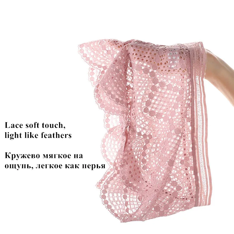 Women Sexy Lace See Through Panties breathable Briefs Soft Lace Pants Floral Lace lingerie women underwear thong g string