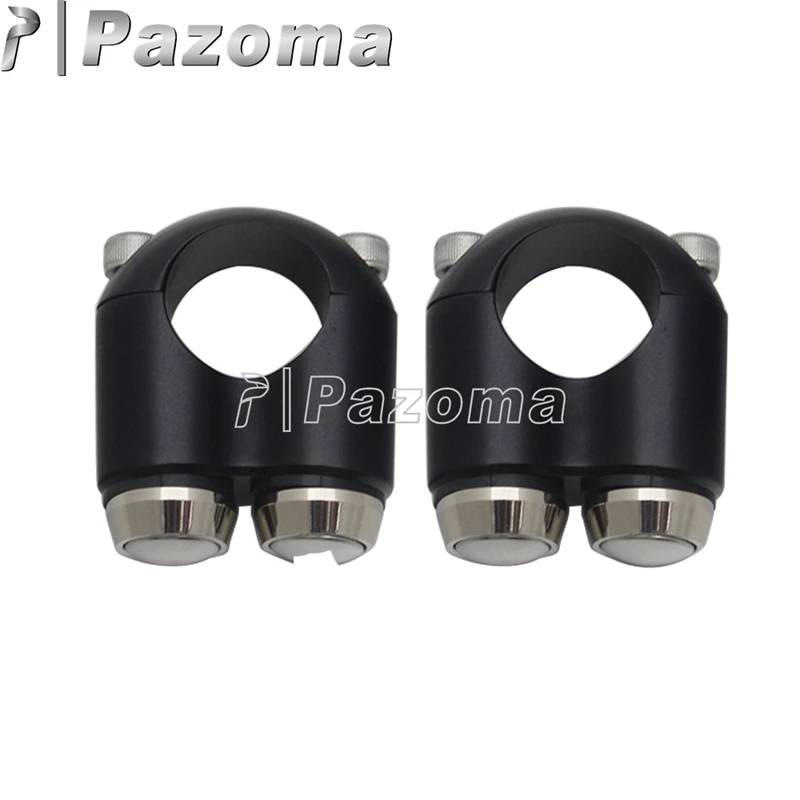 1 &quot7/8&quot руль на заказ винтажный кафе Racer переключатель передач корпус две кнопки