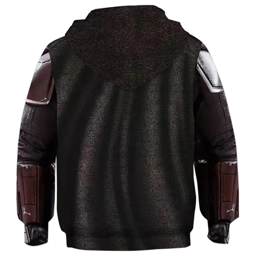 The Mandalorian Sweatshirt STAR WARS Hoodie Kid Children Long Sleeve Men Funny Jacket Boys Coat Hoodies