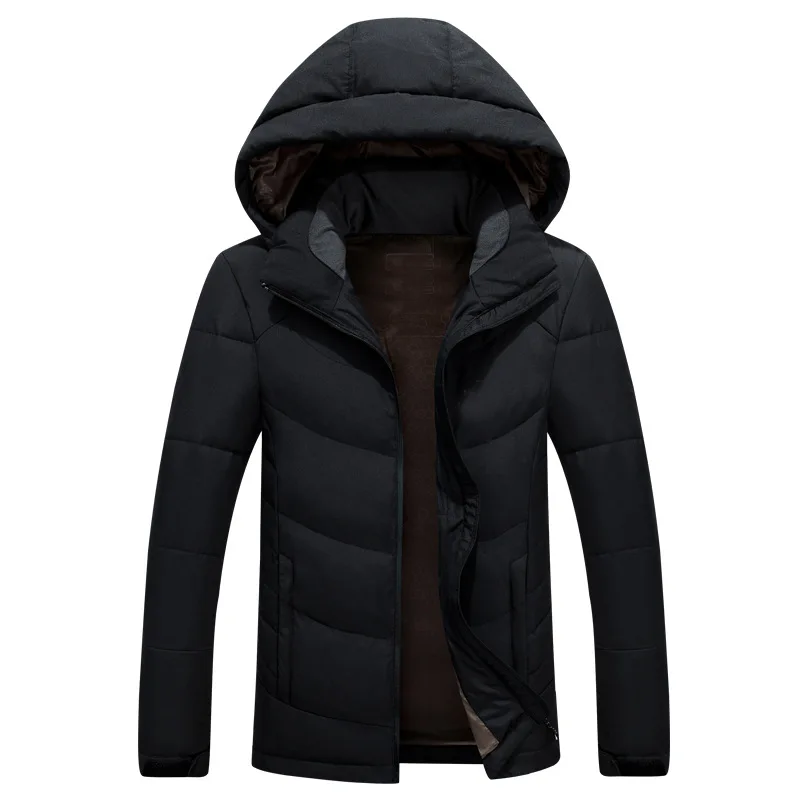 

Nice Warm Winter Jaceket Men White Duck Down Jacket Men Coat Parka Hooded Men Brand Men Clothing Casaco Masculino