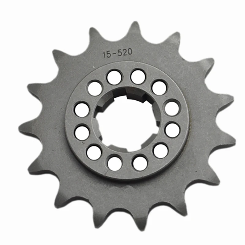 

520-15T Motorcycle Front Sprocket Pinion For Suzuki Road DR750 DR750S DR800S Big SR41B SR43A SR43B