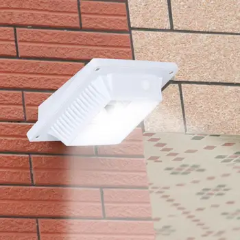 

LED Solar Powered Wall Fence ABS Plastic IP65 Waterproof Sun Power Smart Courtyard Garden Energency Light