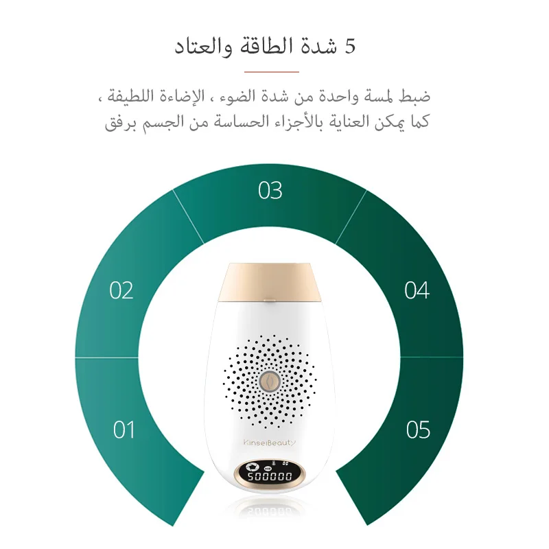 IPL لنزع وتنعيم الشعر بالليزر جهاز إزالة وتنعيم الشعر بالليزر جهاز مع 500000 لقطات استخدام المنزل депилятор الصور للنساء ليزر ازالة وتنعيم الشعر
