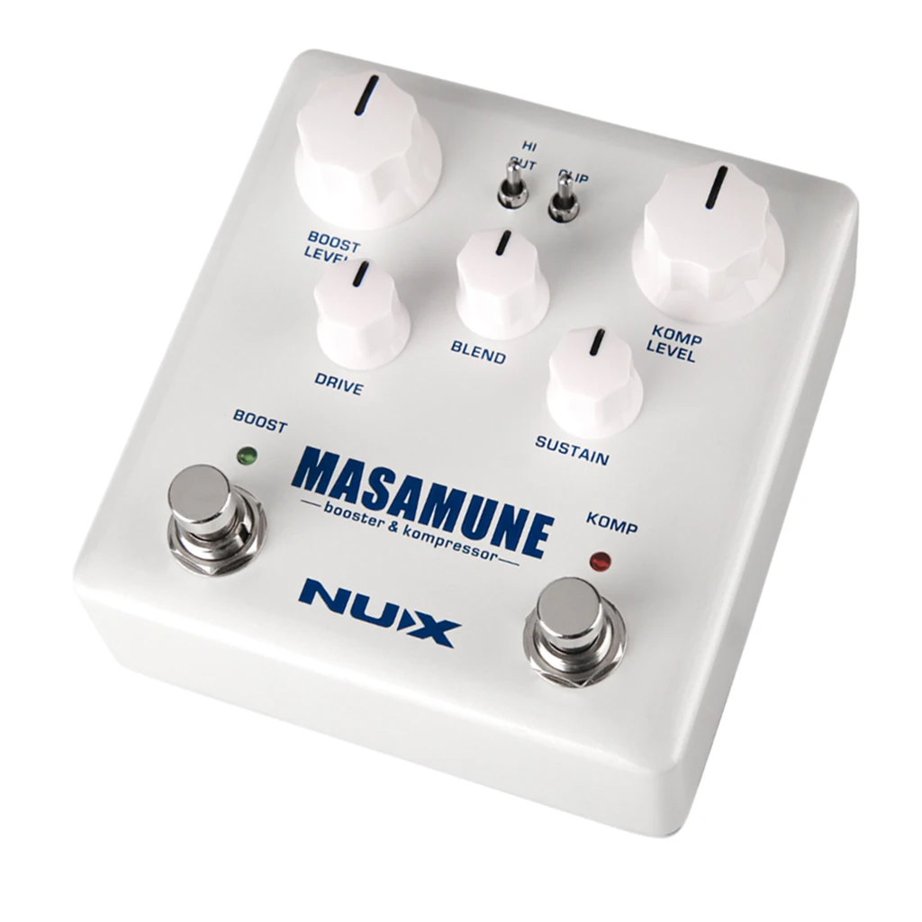 

Metal Guitar Masamune Compressor and Booster Effects Pedal Analog Boost Compressor