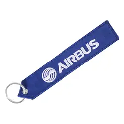 AIRBUS брелок для ключей, сумка, бирка, ремни, двухсторонняя вышивка, A320, авиационный брелок, цепочка для ключей, авиационный подарок, ремешок