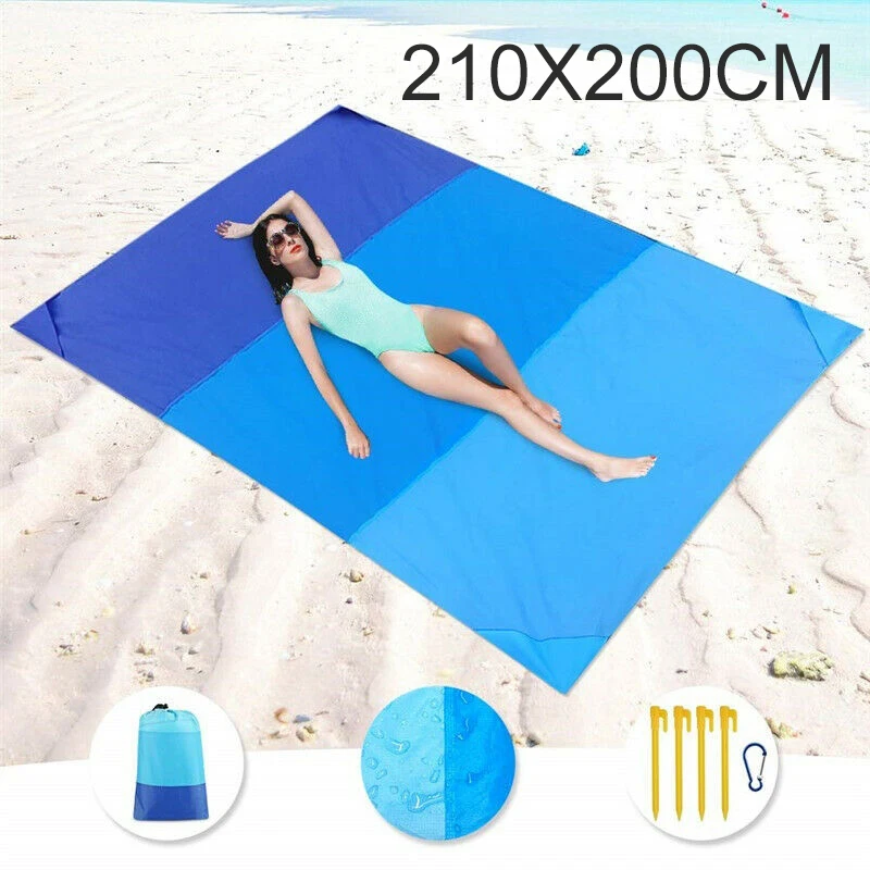 Extra Large Waterproof Picnic Blanket Travel Outdoor Beach Camping Mat Pad 