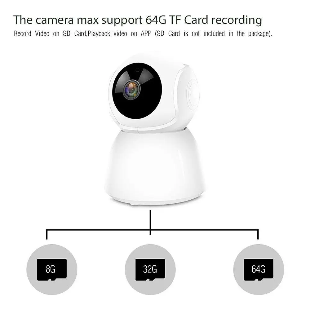 Wifi 1080P 720P P2P наружная беспроводная ИК-камера безопасности IP с ночным видением