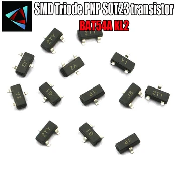 

100PCS BAT54A KL2 SOT-23 SOT SMD CR NPN SMD SOT-23 Surface Mount SMD Triode PNP SOT23 transistor
