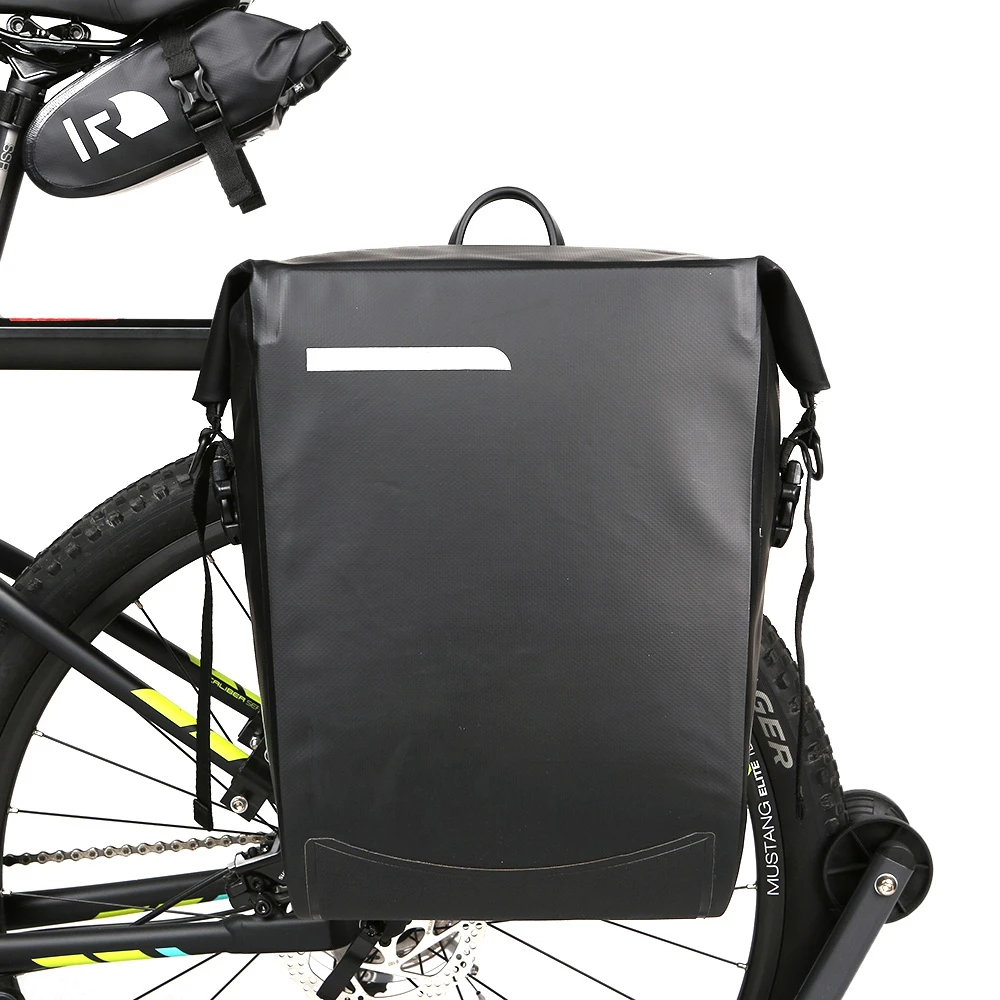 20л Большая Емкость Водонепроницаемая навесная задняя велосипедная сумка Сумка многофункциональная сумка