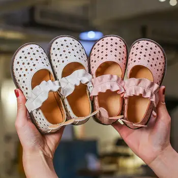 

Children Sandals Shoes for Girls Summer Kids Baby Roman Shoes Girls Hollow Single Shoes Fashion Soft-sole Beach Sandal