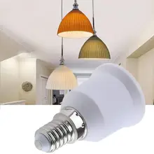 1 sztuk E14 E27 żarówka wkręcana podstawa lampy uchwyt konwertery żarówki adaptery ognioodporne wtyczki lampy podstawa Adapter(China)