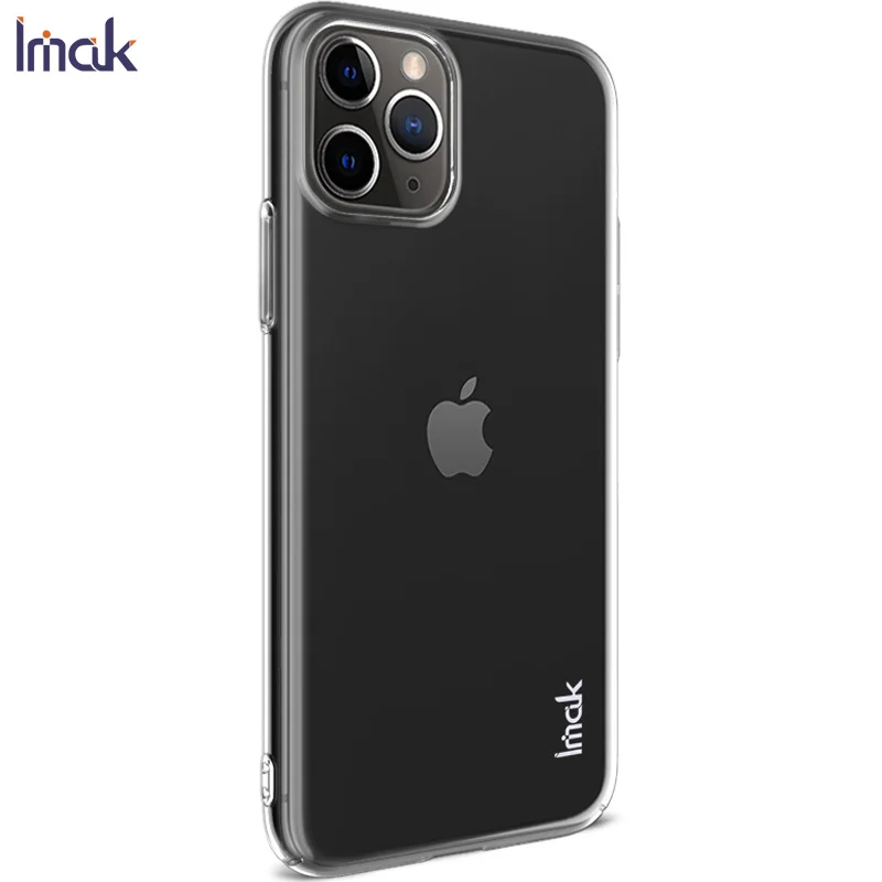 IMAK Кристалл PC Etui для Apple iPhone 11 чехол Coque iPhone 11Pro Max чехол Защита для Funda iPhone 11 Pro Max задняя крышка
