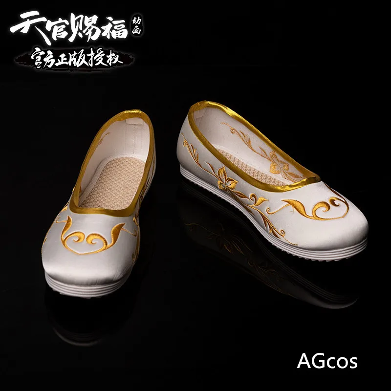 

AGCOS Аниме Небесный официальный благословение Тянь Гуань Си фу принц Юэ обувь для косплея