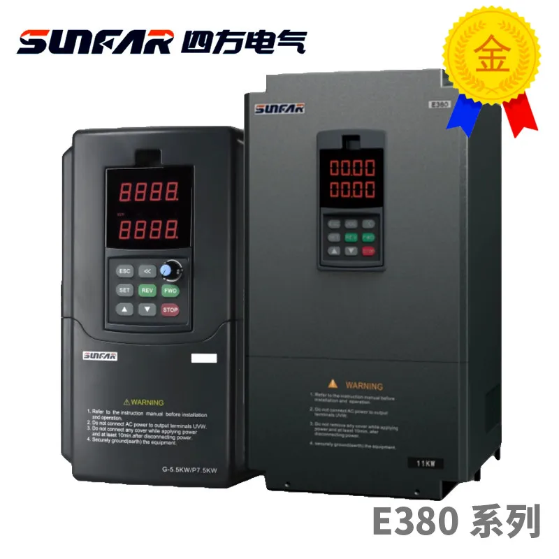 Инвертор SUNFAR VFD E380 VS500 4T0037G/0055P преобразователь частоты фрезерного станка с ЧПУ для