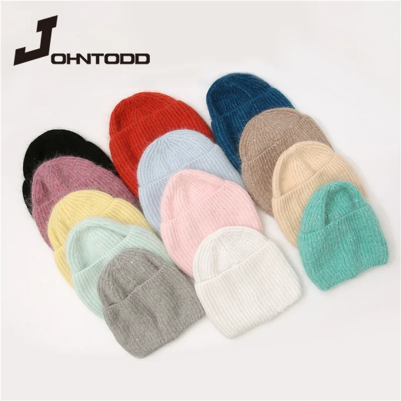 

Новинка 2021, Зимняя женская шапочка вязаная, Дамская теплая шапка из кроличьего меха, женская теплая шапка, регулируемая шапка для улицы