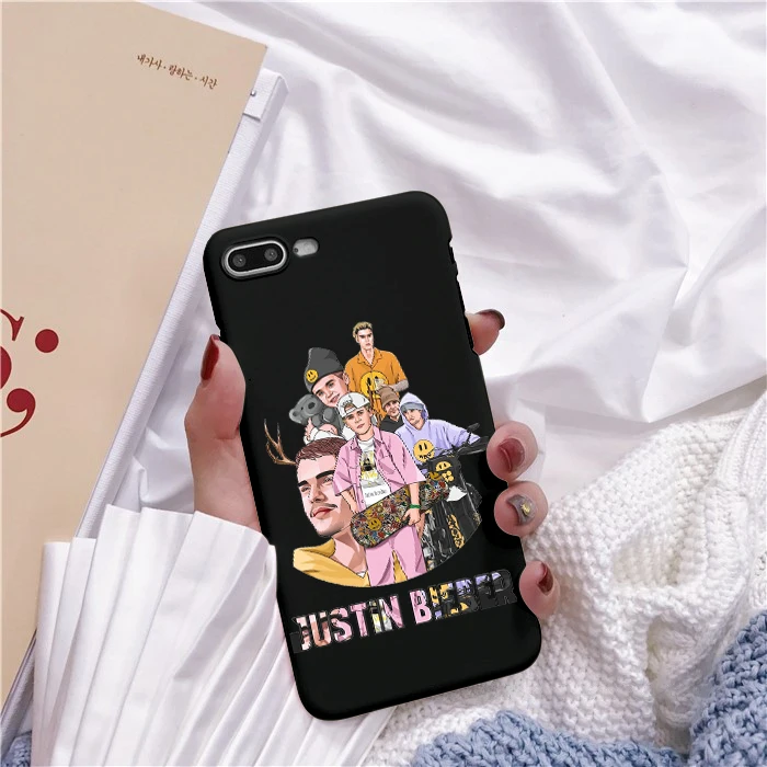 Роскошный брендовый Мягкий силиконовый чехол Justine Bieber drew house для iphone 6, 7, 8, 8 plus, X, XR, XS, Max, 11 Pro, чехол для телефона со смайликом - Цвет: TPU