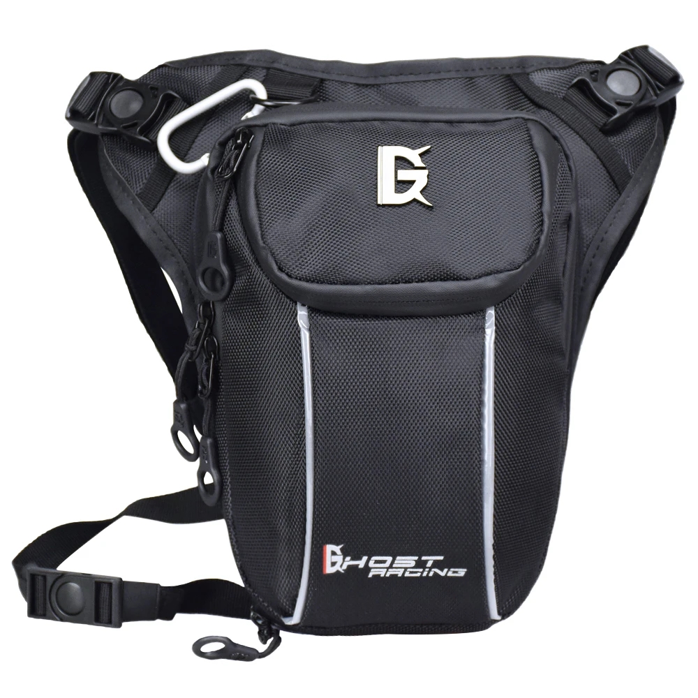 Сумка на бедро GHOST RACING 2 8 л для мотоциклистов забавная Водонепроницаемая поясная