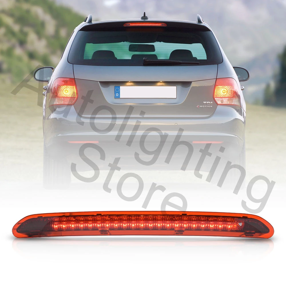 1Pc LED High Mount Third Brake Light For VW MK5 Golf Hatch Plus 04 09