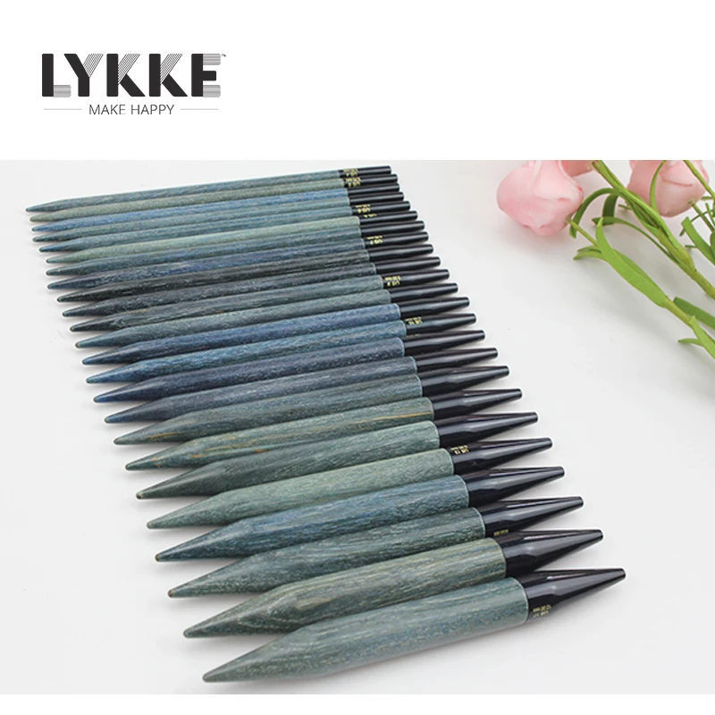 - LYKKE 5 Interchangeable Circular Knitting Needle Set