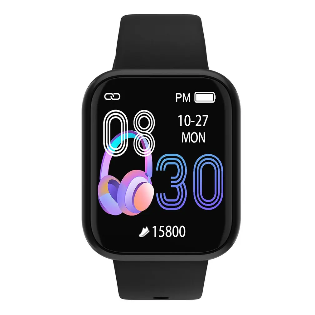 

Smart Bracelet Bluetooth Waterproof Heart Rate Fitness Tracker Sleep Monitor For Android IOS Phone Watch Color Screen Sport Band