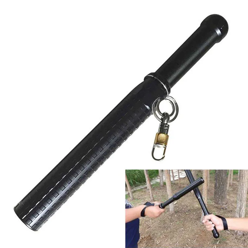 

Powerful 800LM LED Keychain Flashlight Tactical Lanterna Zoomable 18650 Torch Q5 Self Defense Telescopic Stick for Hunting