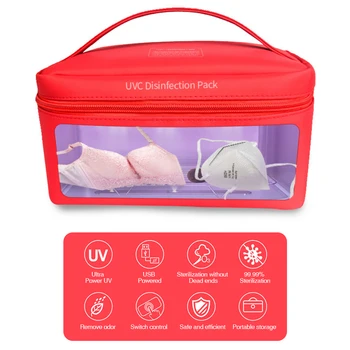 

Portable UV Light LED Carry Case USB Multi-purpose Disinfect Bag Cell Phone Box