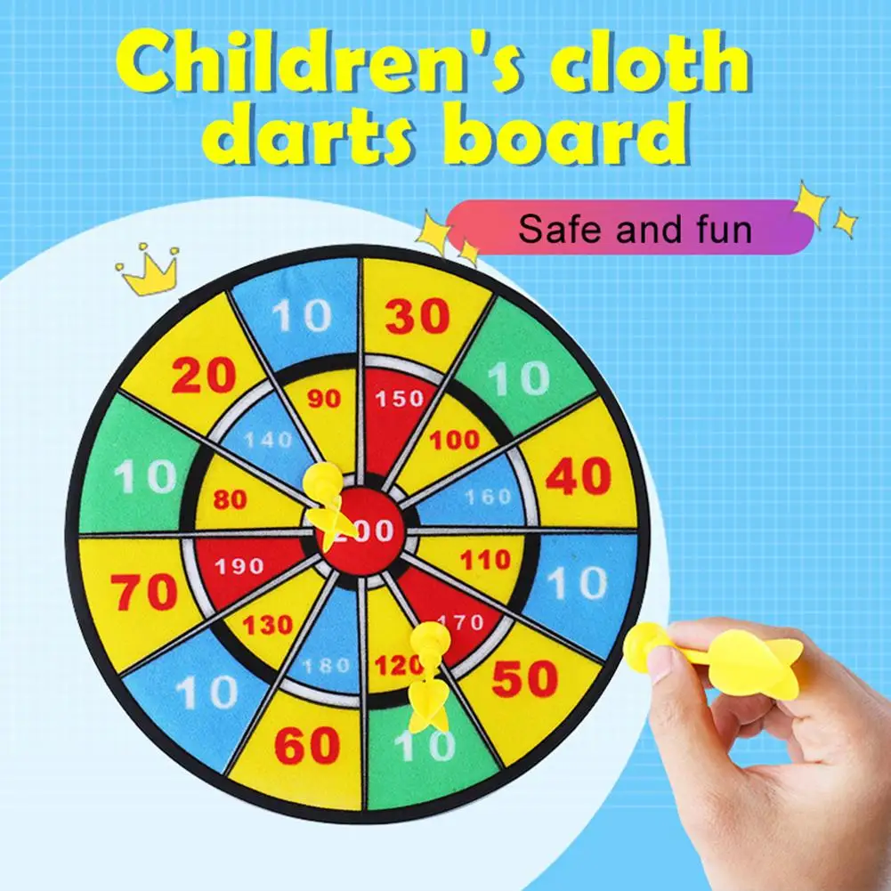 

Children Indoor Outdoor Sport Toy Social Parent-Child Game Safety Dart Board Soft Flocking Children Kids Sports Game Toys Set
