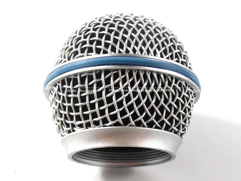 Grelha de Microfone para Substituição Grelha com Cabeça Esférica para Shure Ato58 P258a com 10 Peças - Image 4