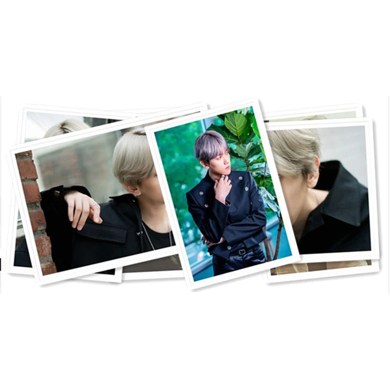 40 шт./компл. альбом KPOP EXO самодельная бумага Lomo карты фото плакат в виде карты HD фотостудии игрушек, для подарка, для фанатов