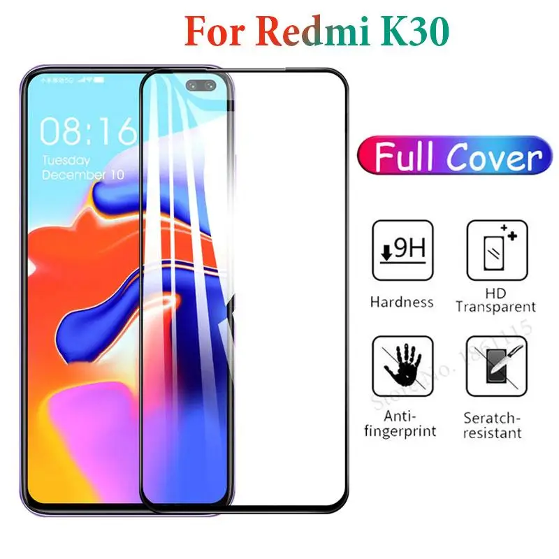 Закаленное стекло для Redmi K30 K20 Pro Защита экрана Xiaomi Note 8T 8 7 5A 7A 6 6A пленка с полным