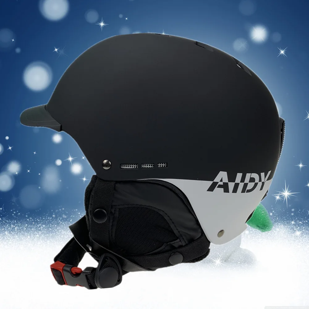 

Ski Helmet Thick Warm Snowboard Children Adult Universal Style-at Will Customizable Color Pattern