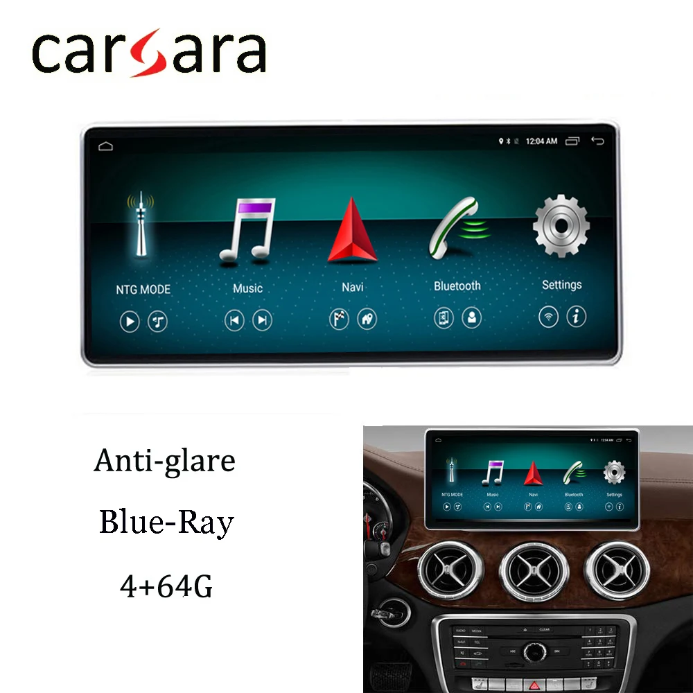 Mercedes W176 Android стерео навигация анти синий мультимедийный дисплей DVD плеер 10 25 экран