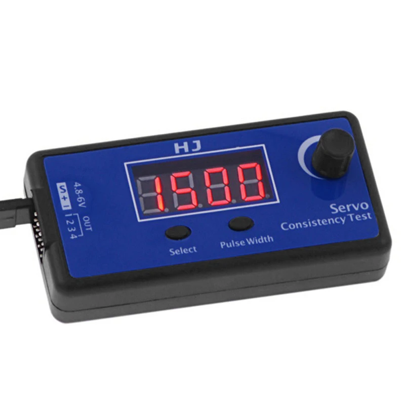 

1pc Car 7-Channel Analogue Digital Servo Motor ESC Consistency Tester 3 Different Servo Teste Mrodes For RC Helicopter Tooll