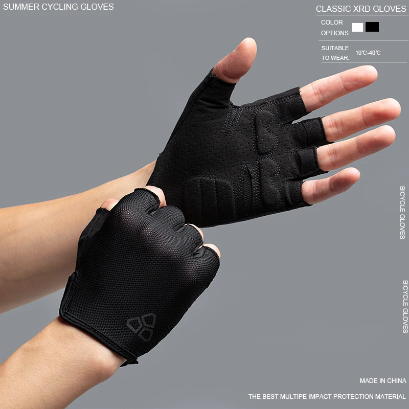 Sports Half Finger Gloves Cycling Gloves Sport Gloves Cycling Gloves Half Finger Mens Women's Summer Sports Shockproof MTB Bike Bicycle Glove