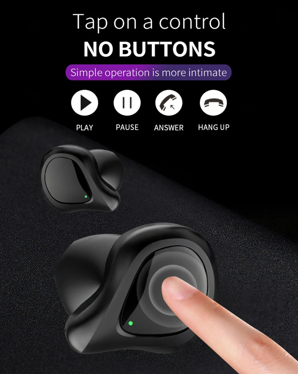 Наушники-вкладыши TWS с Беспроводной Bluetooth наушники-вкладыши HiFi наушники Bass для мобильных телефонов нажмите Управление X29 в СПб по акции для леди двойной 11