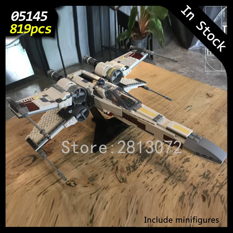 

In stock 05145 Star Wars Poe's X-Wing Fighter Interstellar 75218 Blocks 819pcs Building Blocks Bricks Kids Toys