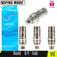BV катушка 0,7 1,6 1,8 Ом катушка головка для Naut 2 Mini/K3/Triton мини катушка Vape Core