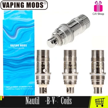 

BV Coil 0.7 1.6 1.8ohm Coil Head For Naut 2 Mini /K3/Triton Mini Coil Vape Core