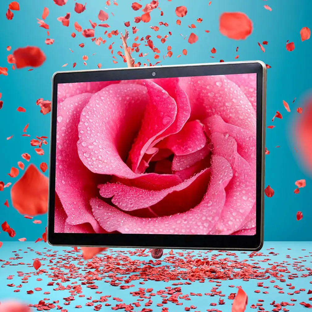  10.1 inch Tablet PC Octa Core 4GB RAM 64GB ROM Dual SIM Cards 3G WCDMA for Android 7.0 GPS Tablet P