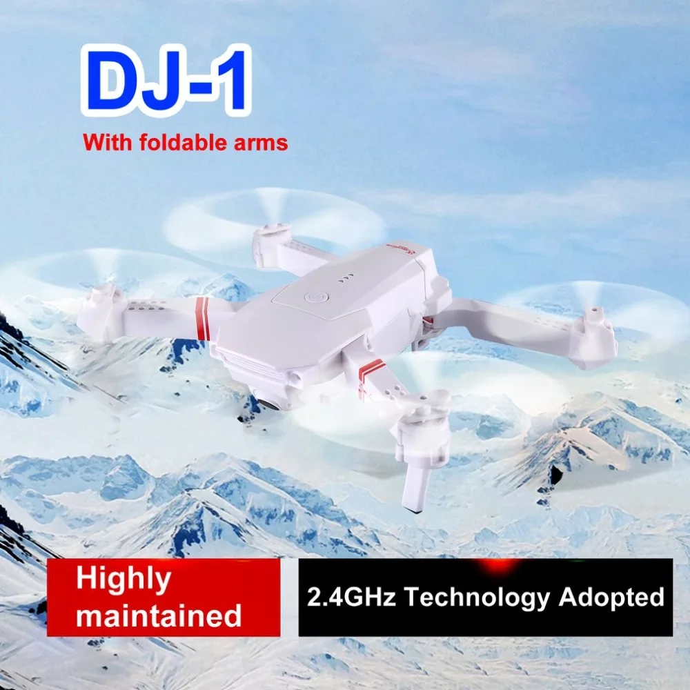 DJ-1 2,4 ГГц, беспилотный Дрон самолет RTF с камерой Wifi FPV складной пульт дистанционного управления квадрокоптером вертолет игрушки