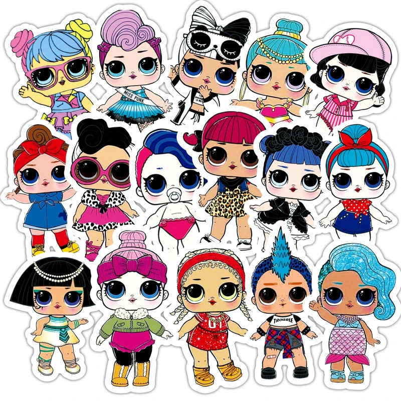 lol doll stickers