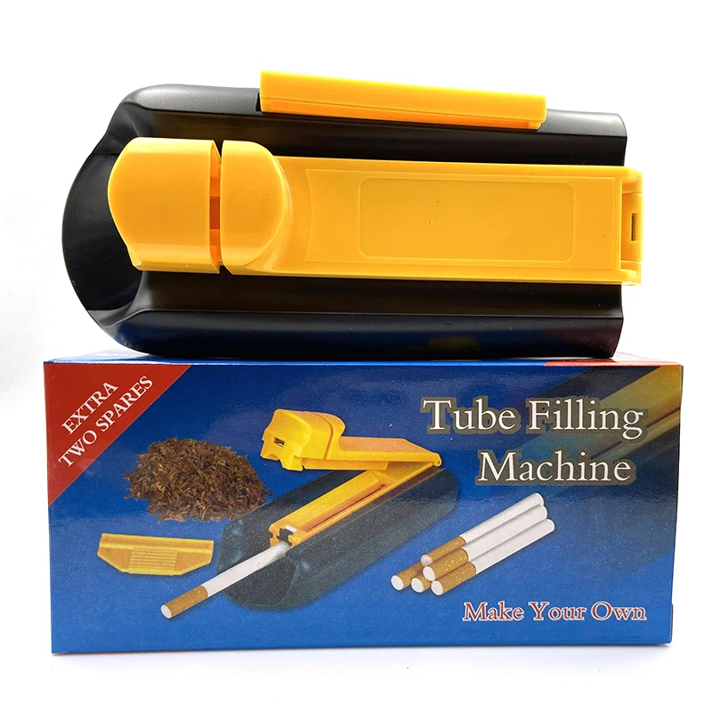 Cigarette Rolling Machine Maker 145mm Tube Filling Plastic Injector Single Smoking Tobacco Making
