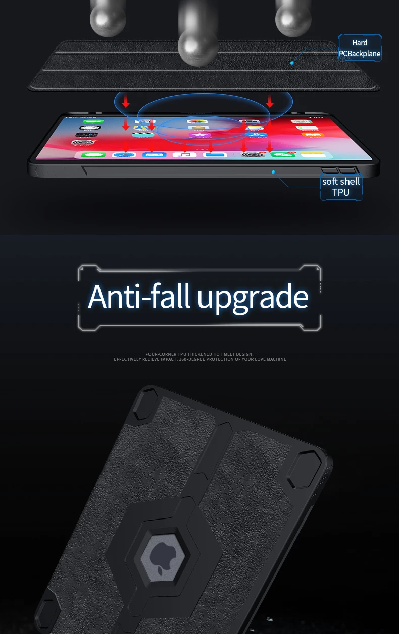 Чехол для iPad 9,7 силиконовый мягкий чехол для Apple iPad чехол 9,7 дюймов TPU для iPad A1893 A1822 флип смарт-чехол