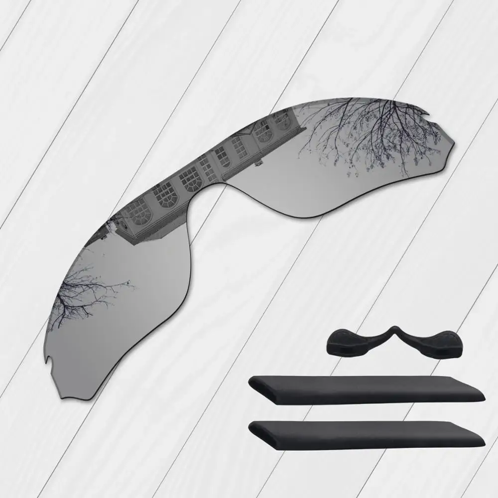 E.O.S Polarized Enhanced Replacement Lenses & Nose Pads Ear Socks for Oakley RadarLock Edge OO9183 Sunglasses - Multiple Choice E.O.S Polarized Enhanced Replacement Lenses & Nose Pads Ear Socks for Oakley RadarLock Edge OO9183 Sunglasses - Multiple Choice