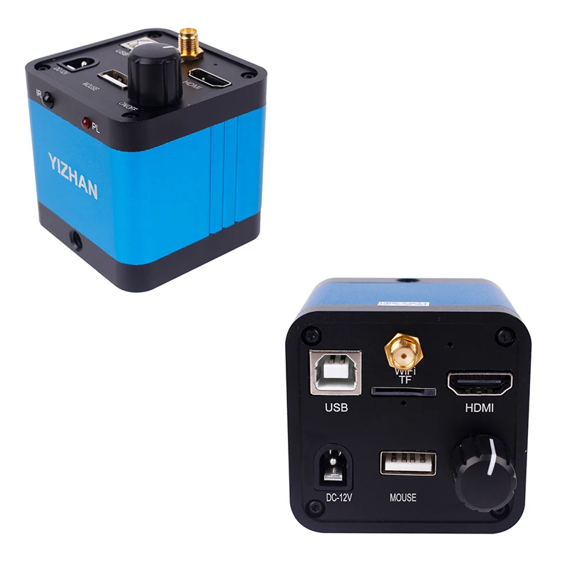  16MP USB HDMI WIFI outputs Industrial Digital Video Microscope Camera For Phone PCB IC Soldering Re