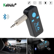 X6 Bluetooth приемник адаптер авто Bluetooth Aux Комплект Поддержка TF карты A2DP аудио стерео 3 в 1 Bluetooth HandFree приемник