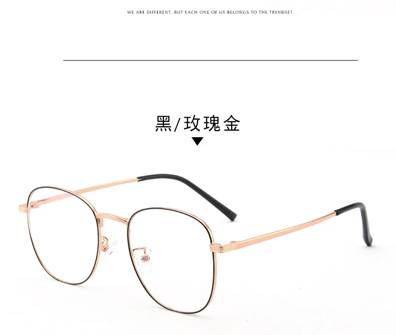 Мужские и женские большие квадратные очки с защитой от синего цвета, очки с золотой оправой без градуса близорукости