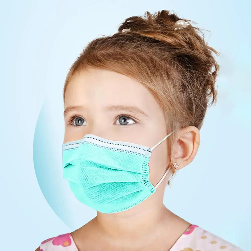 

Disposable Masks 100 Pcs Mouth Mask 3-Ply Anti-Dust N 95 Nonwoven Elastic Earloop Salon Mouth Face Masks Anti-virus#W