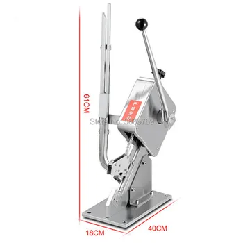 

GU-50 Ham Sausage Dotter Manual Tying Packer Sausage Clipper U-Shape Supermarket Bags Packing Machine Food Sealing Machine